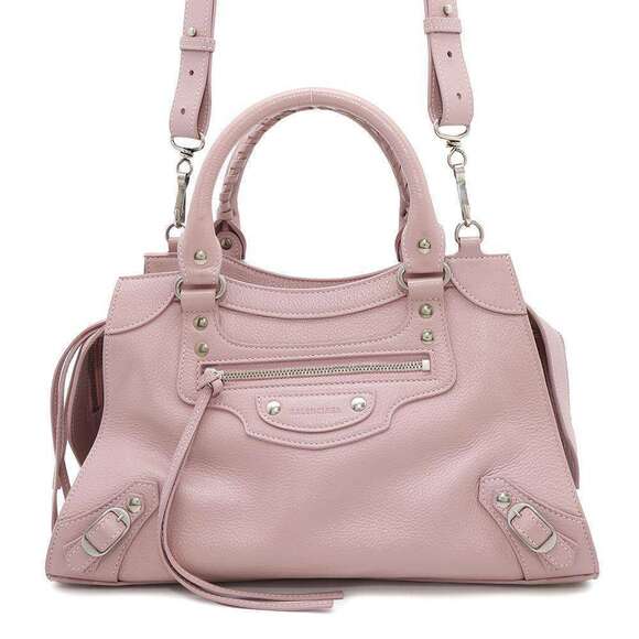 Balenciaga Handbags - Balenciaga Neo City Leather Handbag Shoulder Bag